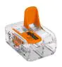 Wago 221-412 Verbindingsklem Compact | 2 Kabel Aansluiting - Montageklem